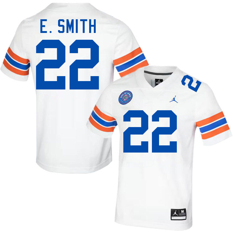 Emmitt Smith Florida Jersey,Florida Gators #22 Emmitt Smith Jersey Youth Uniforms-Throwback White